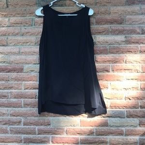 Eileen Fisher silk hi low tunic